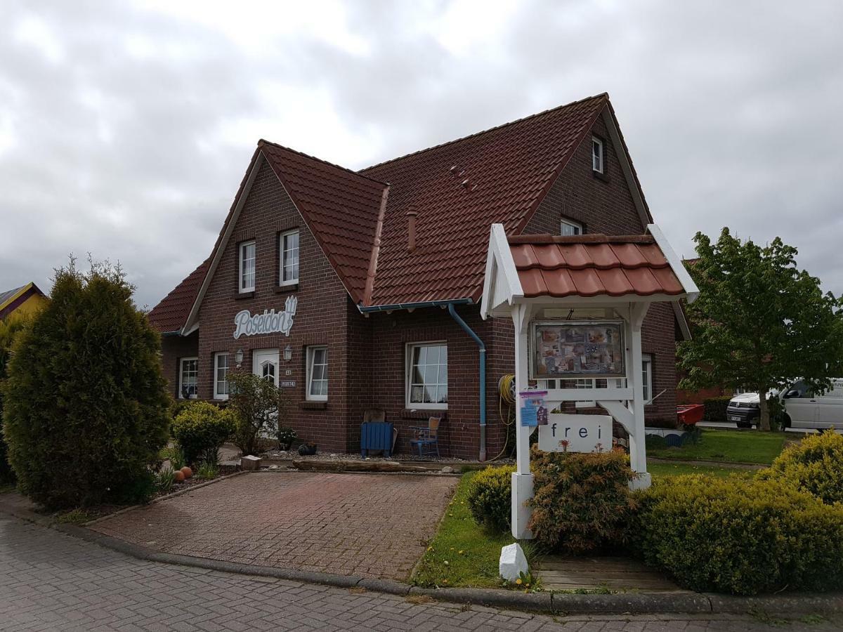 Ferienwohnung Ferienhaus Poseidon Neuharlingersiel Exterior foto