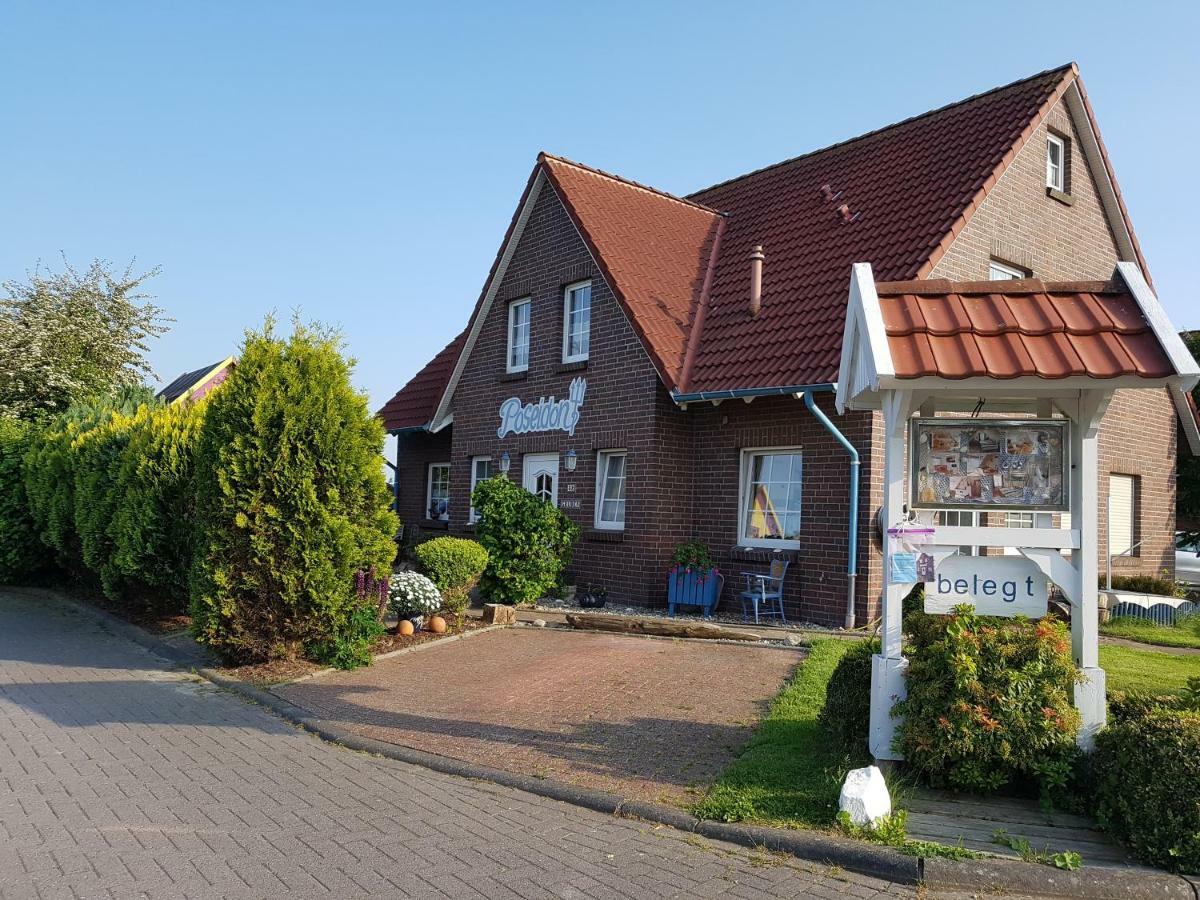 Ferienwohnung Ferienhaus Poseidon Neuharlingersiel Exterior foto